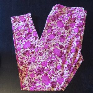 Floral TC LuLaRoe leggings